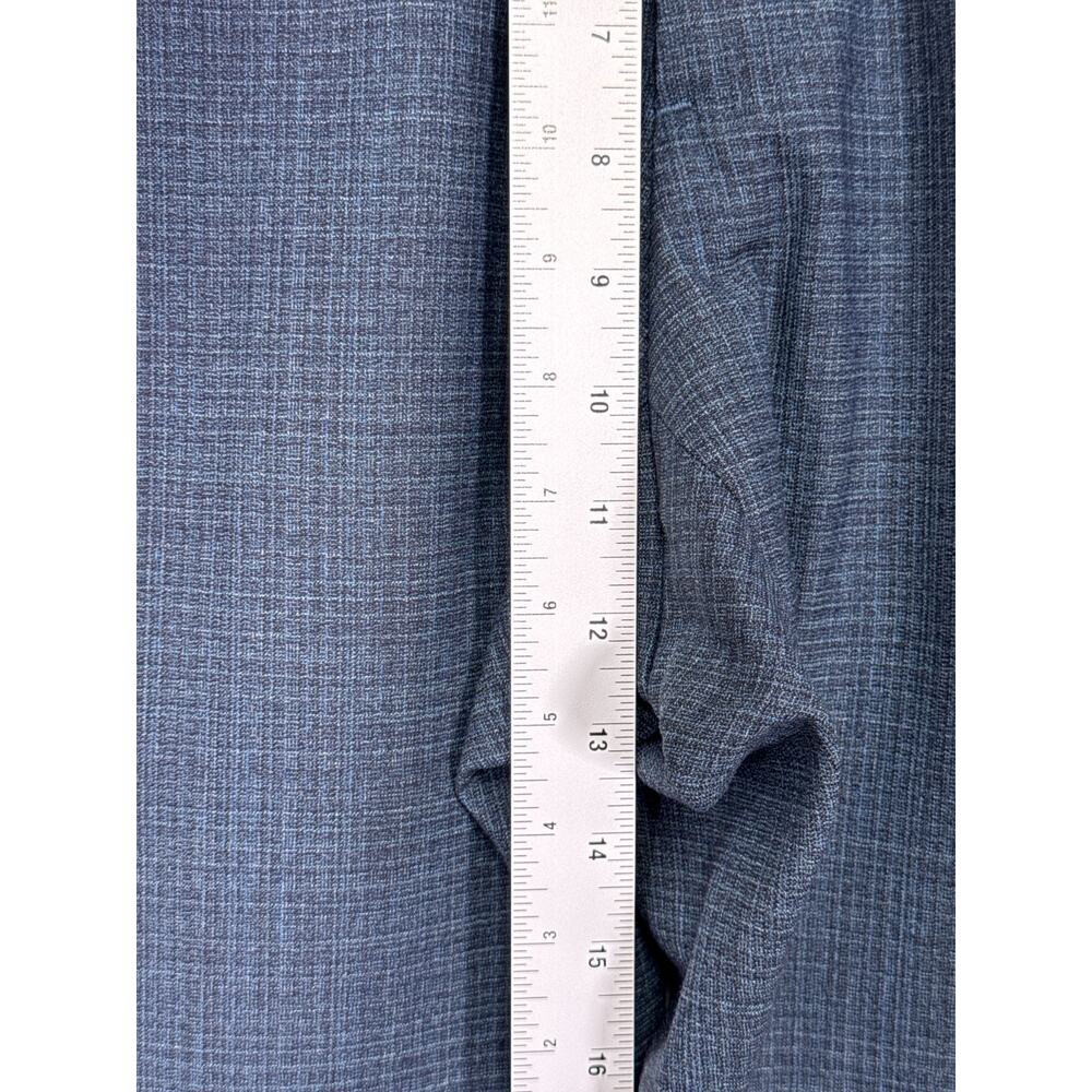 John Varvatos Signature Tailored Suit 42 R Mens Bleeker Blue Italian Wool - Picture 11 of 15